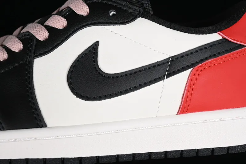 All categories Air Jordan Jordan series basketball shoes Air Jordan 1 Low Z version Air Jordan 1 Low AJ1 Joe 1 black rice red toe low-top cultural casual sneakers HF8828-100